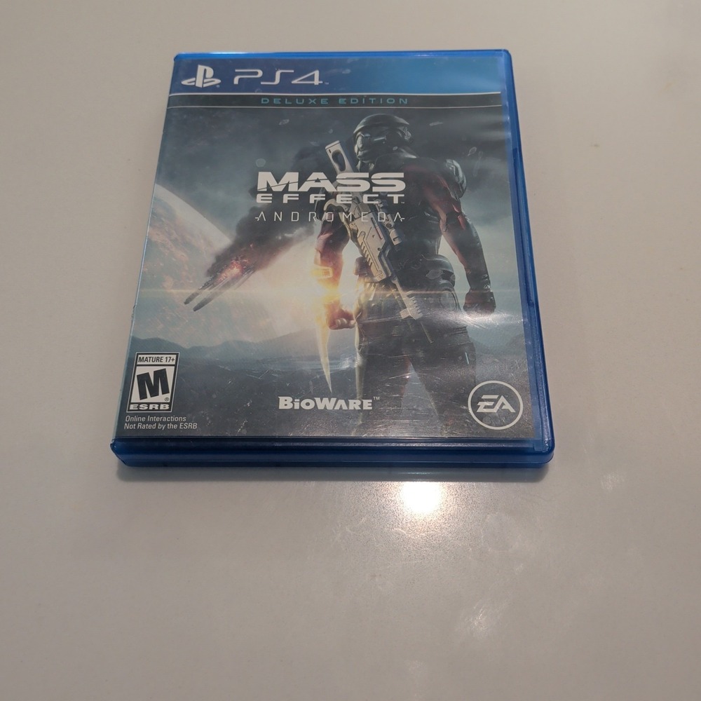 Mass Effect Andromeda Deluxe Edition PS4 (Sony PlayStation 4, 2017) Complete
